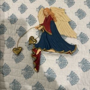 Vintage angel door sitter Christmas decor House  of Lloyd’s 1998